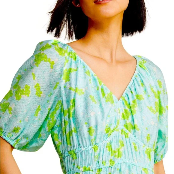 Vineyard Vines Puff Sleeve Dress - Picture 3 of 8